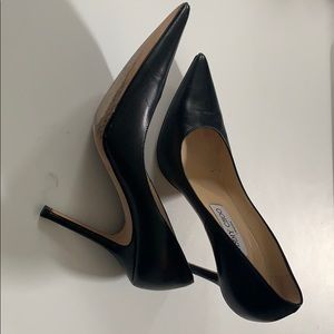 Jimmy Choo Black pointy heels